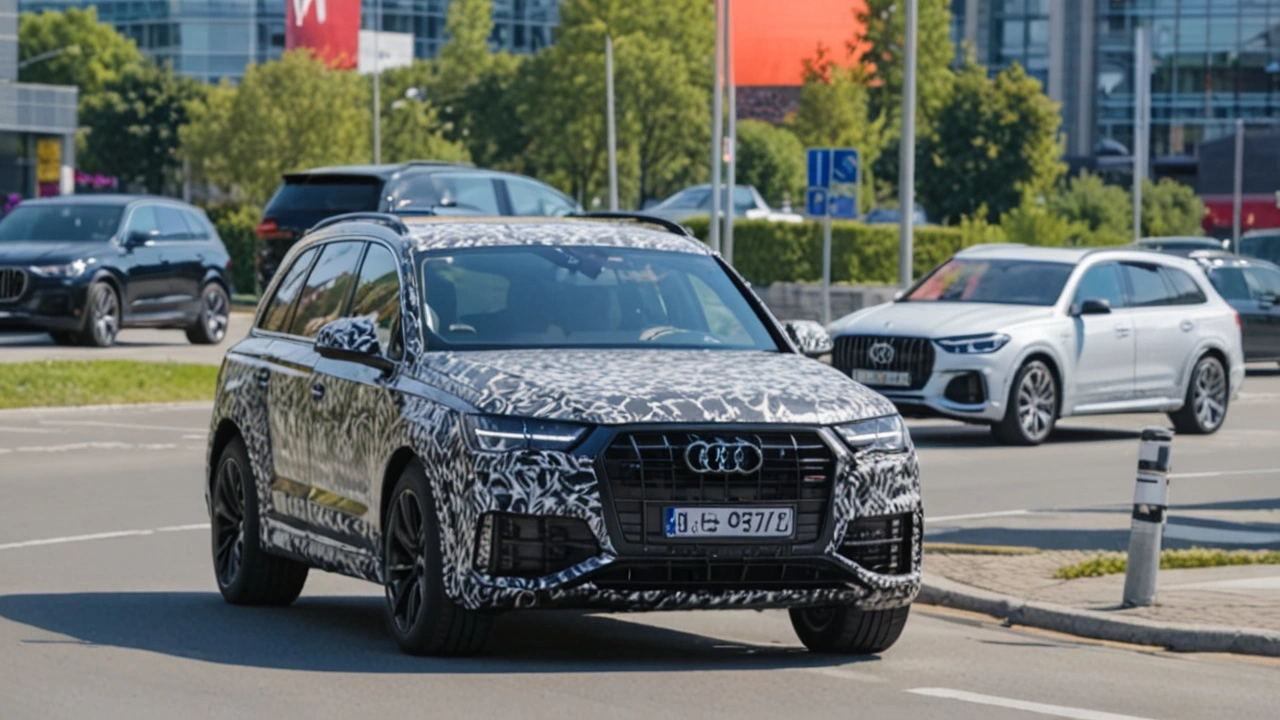 Новый Audi SQ7 2026: все подробности об автомобиле и конкурентах от BMW и Mercedes